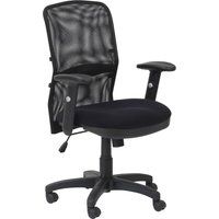 alphason dakota tilting operator chair - black black