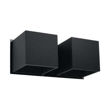 Aplique de pared quad (2 luces)