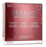 keravit tratamiento anticaida 18 ampollas de 6ml