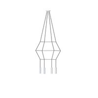 lampara colgante rose 4 luces
