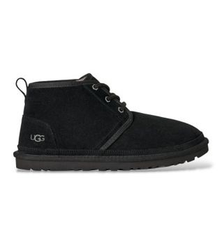 UGG para hombre. 3236 Botines de Piel Neumel negro (43), Plano, Cordones, Casual