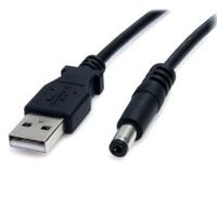 cable de 91cm de alimentacian usb a a m de tipo barril de 55mm