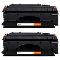 pccom essential toner compatible hp ce505xcf280x negro pack 2