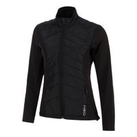 neo feel the vybe clima  chaqueta para correr mujeres-negro