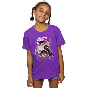 Disney Camiseta Encanto Sister Goals para niña