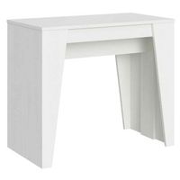 consola extensible 90x48308 cm anvar fresno blanco