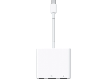 Apple Adaptador multipuerto de USB-C a AV digital, Blanco