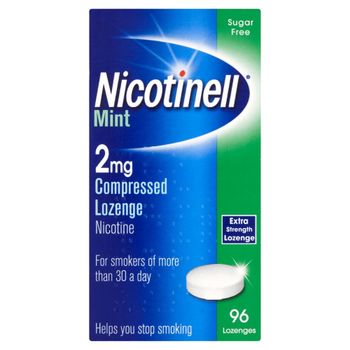 Nicotinell Nicotine Lozenge  Aid 2 mg Mint 96 Pieces