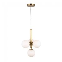 lampara colgante musa opal 4 luces