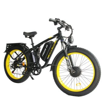 [EU DIRECT] ORLMS V3 Bicicleta eléctrica 60V 25Ah Batería 1000W*2 Motores duales Velocidad máxima recomendada 25KM/H Neu
