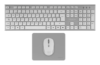 tacens 3en1 tecladoratonalfom inalambrico blanco