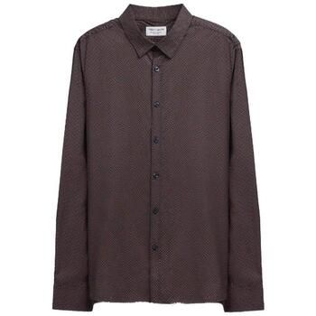 Teddy Smith Camisa manga larga Carton Strectch para hombre