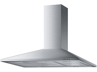 campana decorativa - mepamsa piramide plus 3 velocidades 400 mh 90 cm inox