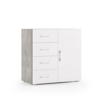 Mueble Multiusos Con Puerta Y Cajón W90cm, H87cm, D 41cm