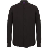 henbury camisa manga larga h592 para hombre