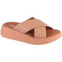 fitflop pantuflas f-mode flatform para mujer