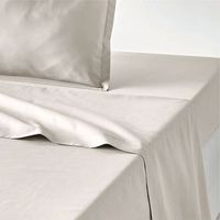 juego sabanas 100 algodon percal 200 hilos 30 cm 200 cm con dos almohadones rufino diaz camel