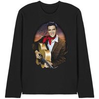 elvis presley camiseta manga larga red scarf 2 para mujer