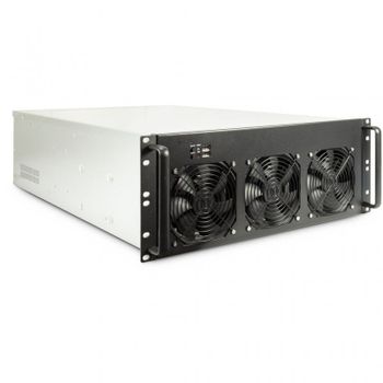 Inter-Tech 4F28 Mining-Rack Caja Rack ATX USB Sin Fuente