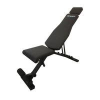behumax - comfy bench banco de musculacion compacto acolchado ideal para ejercicios de fuerza basicos