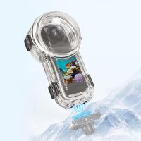 carcasa de buceo puluz para insta360 x5 carcasa de buceo sellada impermeable de 60m de liberacion rapida para insta360 x5 accesorios para camara de accion deportiva