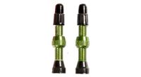 par de valvulas presta universales stan s notubes 35mm verde