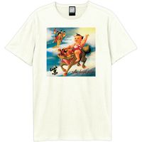 amplified clothing tops y camisetas purple album cover para mujer