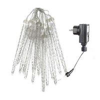 luces navidenas de carambano para exteriores luces de carambano de gypsophila decoraciones de cristal para aleros