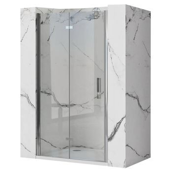 Puerta De Ducha Rea Molier Chrome + Profil 100