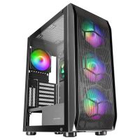 mars gaming mc-kx argb cristal templado usb 30 negra