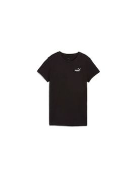 Camiseta Puma Essentials Small No. 1 Logo Mujer Negro