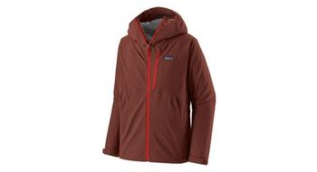 Chaqueta impermeable patagonia granite crest roja para hombre
