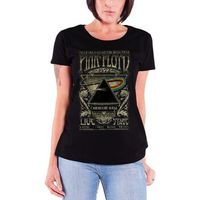 pink floyd camiseta manga larga carnegie hall para mujer