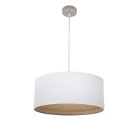 fabrilamp colgante tatiana 1xe27 niquelblanco-madclara regx50x50 cm