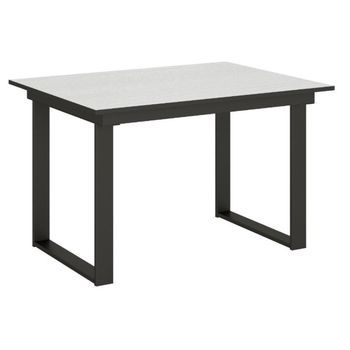 Mesa Extensible Pequeña Banzy-color Blanco-ancho Extensible