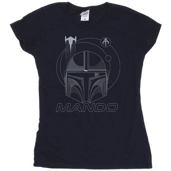 Disney Camiseta manga larga The Mandalorian para mujer