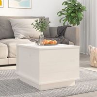 mesa de centromesa auxiliarmesa de cafe de madera maciza de pino blanco 40x50x35 cm cfw772829