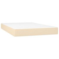 colchon matrimonial  colchon de cama  colchao de muelles ensacados tela color crema 120x200x20 cm