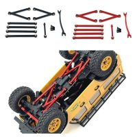 juego de partes de varillas de enlace de metal mejoradas para land rover d110 range discovery fms fcx24m 124 rock crawl