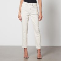 good american good classic stretch-denim slim-leg jeans - us 4uk 8