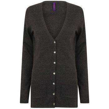 Henbury Chaqueta de punto Fine Knit para mujer