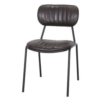 Silla De Símil Piel Nevelia 42x80x53