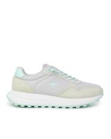 de kangaroos deportivas de mujer k159-9 gris-verdegris-verde