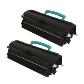 Compatible Multipack Lexmark E350 Printer Toner Cartridges (2 Pack) -E352H11E