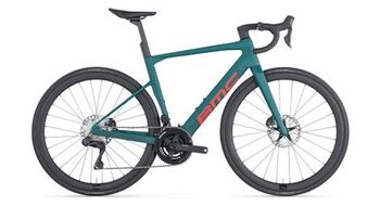 Bmc roadmachine 01 amp one bicicleta electrica de carretera shimano ultegra di2 12s 360 wh 700 mm verde