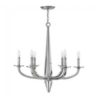 lampara de arana ascher 6 luces