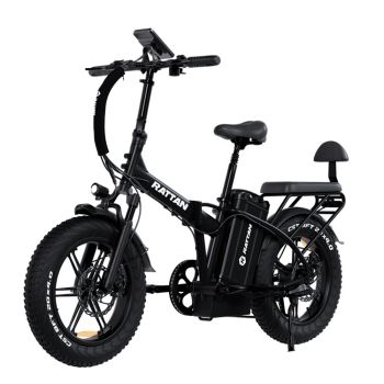 Bicicleta eléctrica RATTAN LM ULTRA Batería de 48V 40.5AH Motor de 750W Velocidad máxima recomendada 25KM/H Bicicleta el