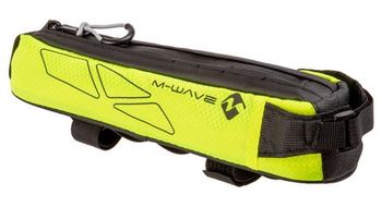 Bolsa para cuadro superior m wave rough ride amarillo neon