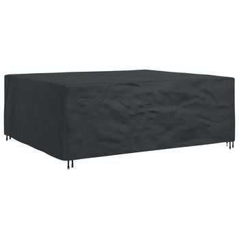 Funda Para Muebles Liso Negro 300 X 250 X 70 Cm 420d Vidaxl
