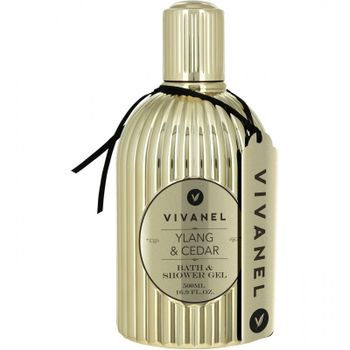 Vivanel ylang & cedar bath & shower gel 500ml